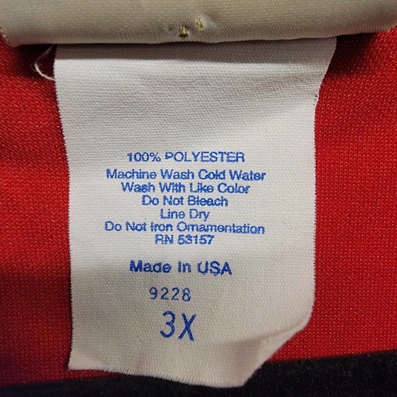 VTG Majestic Atlanta Hawks Hardwood Classics Shooting Jersey Shirt 3XL NBA Red - Picture 3 of 15